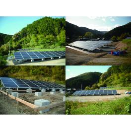 島田市内30kw地上設置太陽光発電所